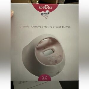 Spectra s2 plus Brand new Breast Pump with Night Light - Pink and White